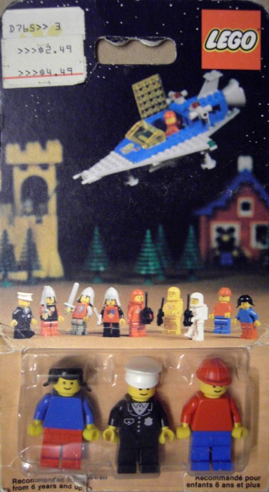 LEGO Produktset 0011-2 - Town Minifigures