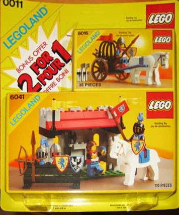 LEGO Produktset 0011-3 - 2 For 1 Bonus Offer
