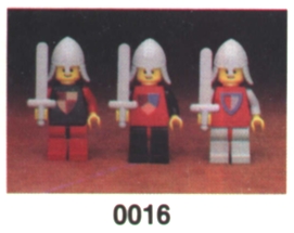 LEGO Produktset 0016-1 - Castle Minifigures