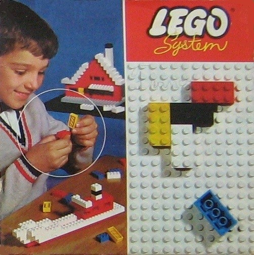 LEGO Produktset 020-1 - Basic Building Set in Cardboard
