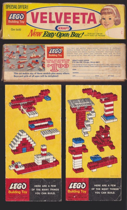 LEGO Produktset 1-3 - Promotional Set No. 1 (Kraft Velveeta)