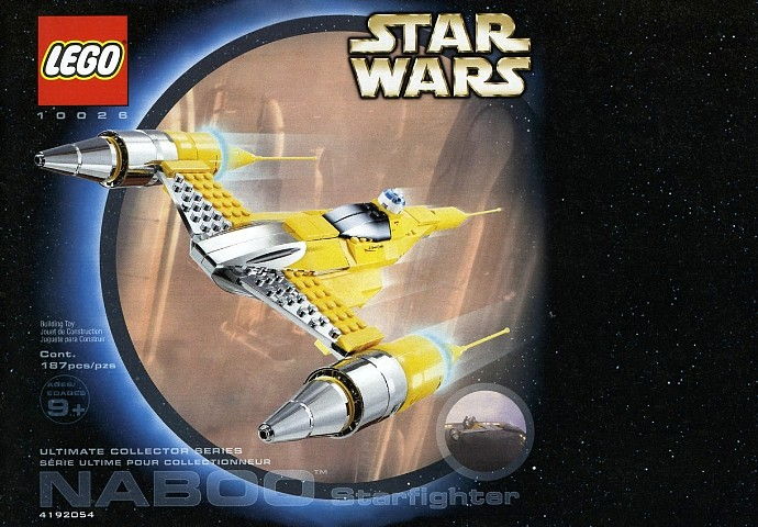 LEGO Produktset 10026-1 -  Star Wars Set #10026 Naboo Starfighter [Toy] (jap