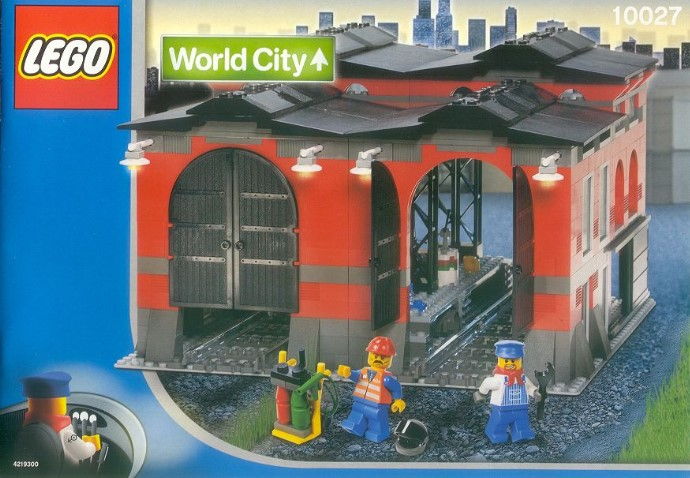 LEGO Produktset 10027-1 - Train Engine Shed
