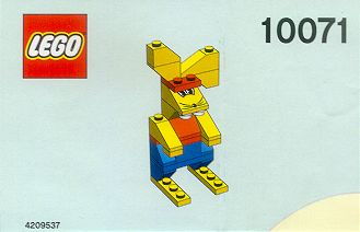 LEGO Produktset 10071-1 -  Ostern 10071 Herr Hase Mr. Bunny