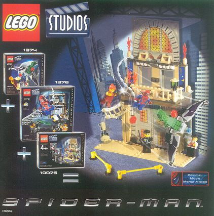 LEGO Produktset 10075-1 - Spider-Man Action Pack