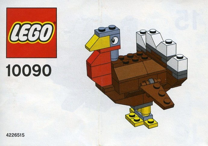 LEGO Produktset 10090-1 -  10090 Truthahn Turkey