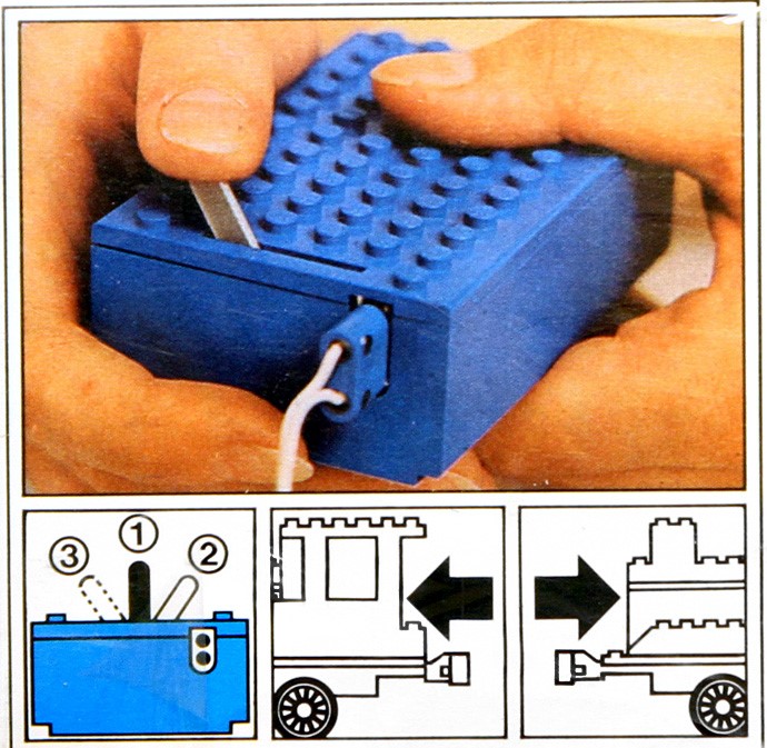 LEGO Produktset 101-3 - 4.5V Battery Case