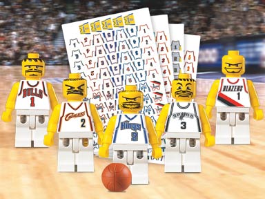 LEGO Produktset 10121-1 - NBA Basketball Teams