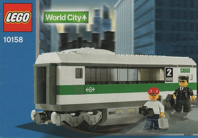 LEGO Produktset 10158-1 -  10158 Eisenbahn Waggon