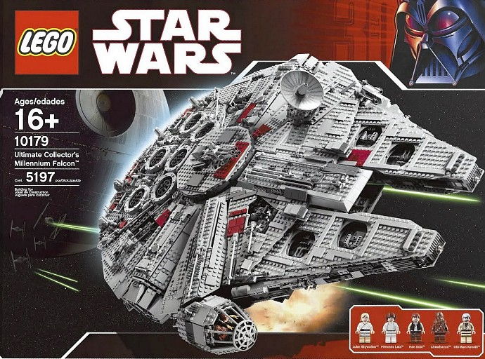 LEGO Produktset 10179-1 -  Star Wars 10179 - Ultimatives Millenium Falcon Sa