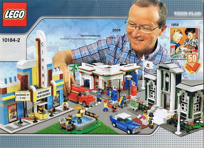 LEGO Produktset 10184-1 -  10184 - 50 Jahre Town Plan