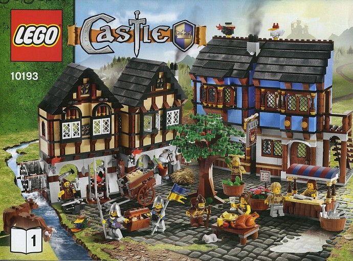 LEGO Produktset 10193-1 -  10193 - Mittelalterlicher Marktplatz