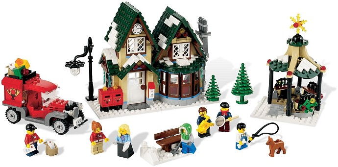 LEGO Produktset 10222-1 -  Creator 10222 - Winterliches Postamt