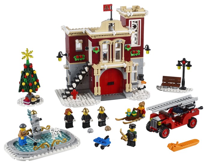 LEGO Produktset 10263-1 - Winter Village Fire Station