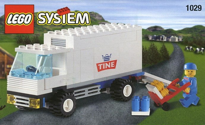 LEGO Produktset 1029-1 - Milk Delivery Truck