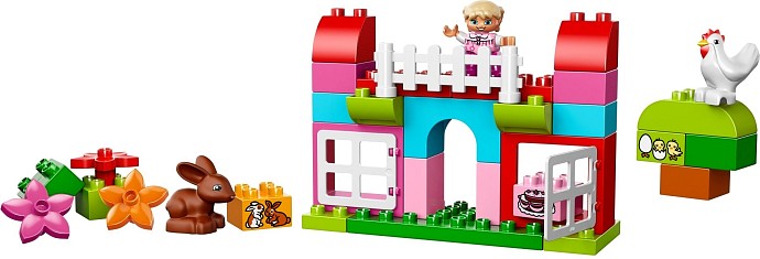 LEGO Produktset 10571-1 - LEGO® DUPLO® Große Steinebox Mädchen