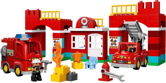 LEGO Produktset 10593-1 - Feuerwehr-Hauptquartier