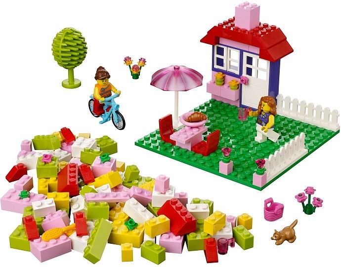 LEGO Produktset 10660-1 - Pinkfarbener LEGO® Koffer