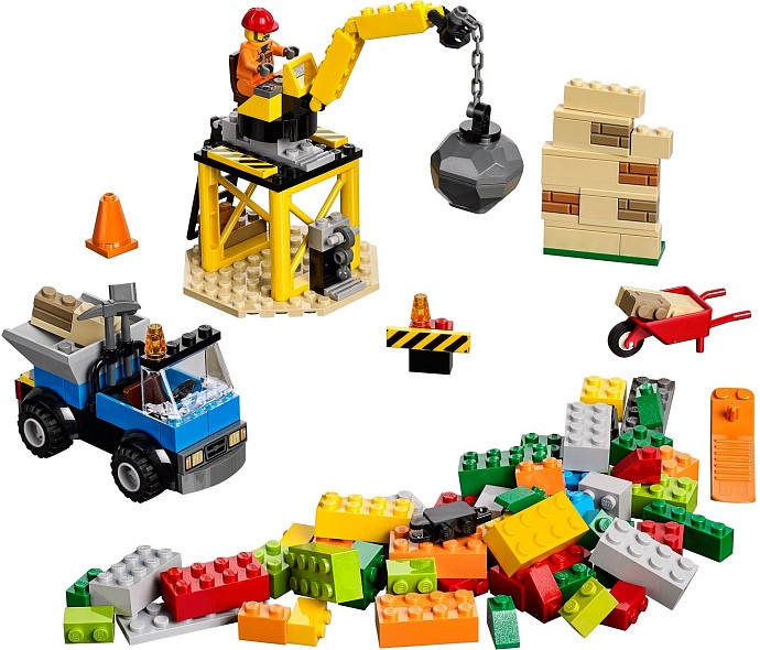 LEGO Produktset 10667-1 - Starter Steinebox Baustelle