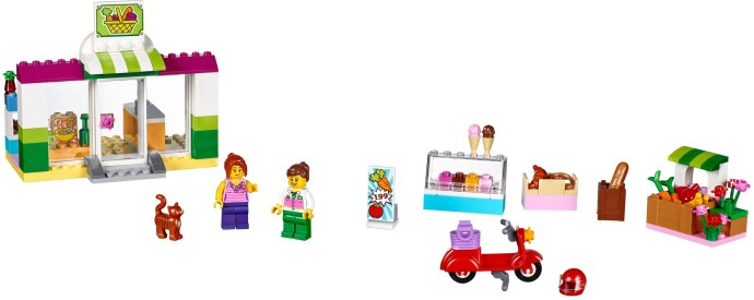 LEGO Produktset 10684-1 - LEGO® Juniors Supermarkt-Koffer