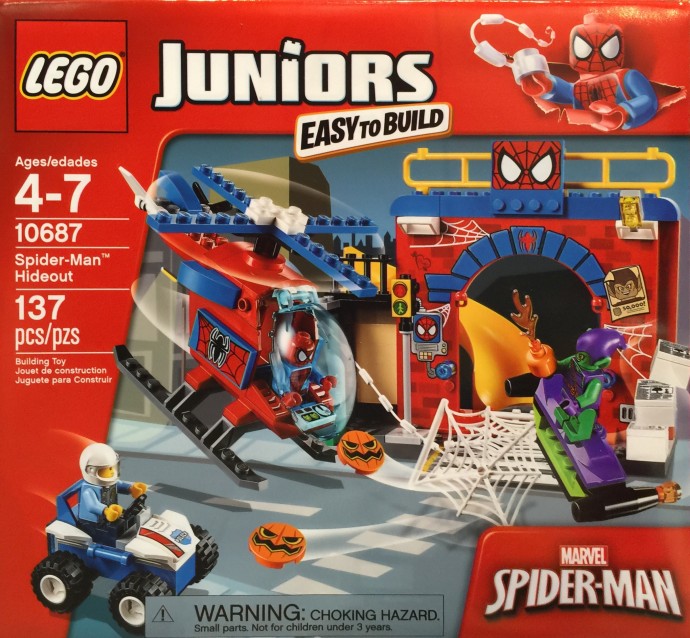 LEGO Produktset 10687-1 - Spider-Man™ Versteck