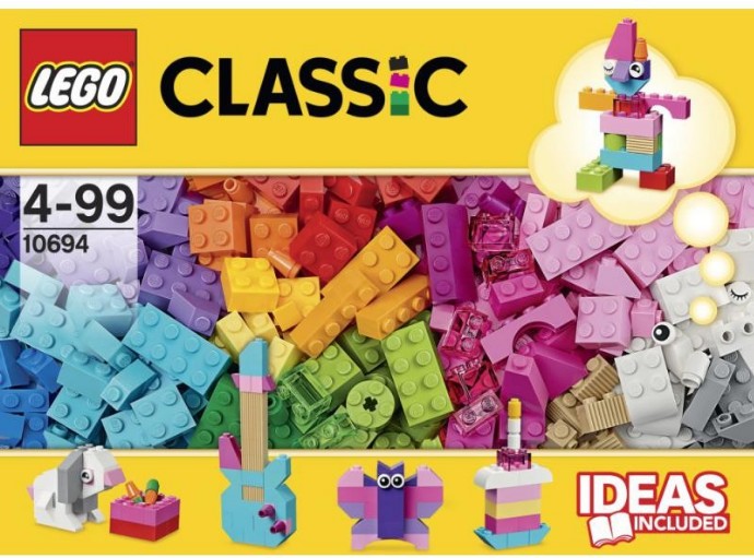 LEGO Produktset 10694-1 - LEGO® Baustein-Ergänzungsset Pasteltöne