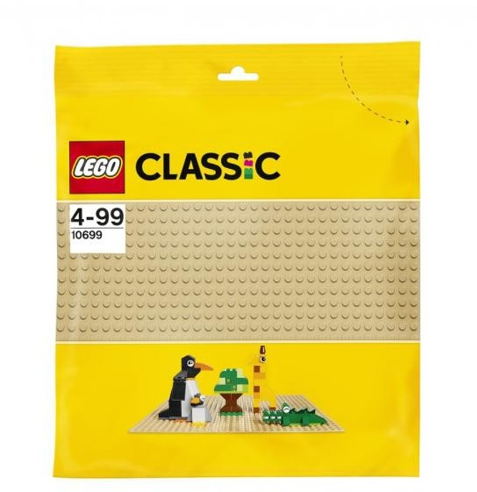 LEGO Produktset 10699-1 - Sandfarbene Grundplatte