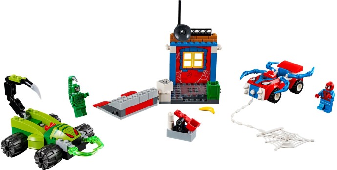 LEGO Produktset 10754-1 - Spider-Man vs. Scorpion Street Showdown