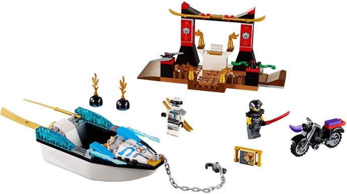 LEGO Produktset 10755-1 - Zanes Ninja Boat Pursuit