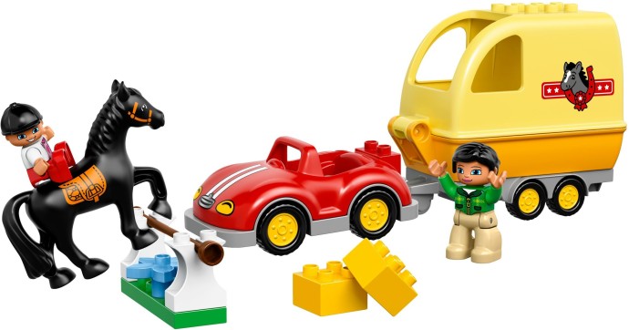 LEGO Produktset 10807-1 - Wagen mit Pferdeanhänger