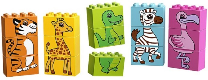 LEGO Produktset 10885-1 - My First Fun Puzzle
