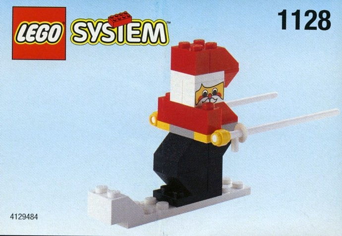 LEGO Produktset 1128-1 -  System Milka 1128 Nikolaus auf Skiern