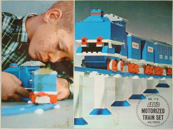 LEGO Produktset 113-3 - Motorized Train Set