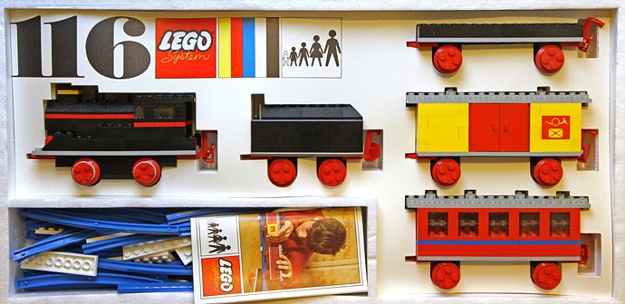 LEGO Produktset 116-1 - Starter Train Set with Motor
