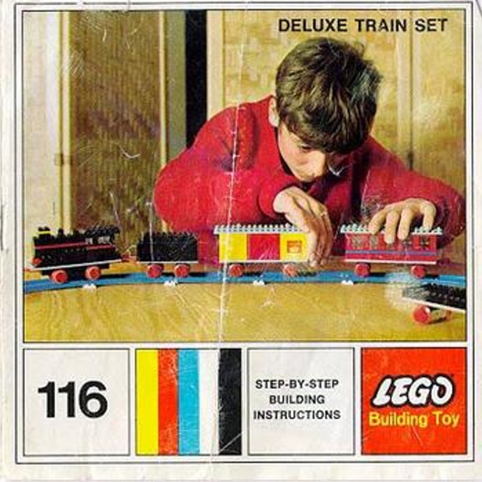 LEGO Produktset 116-2 - Deluxe Motorized Train Set