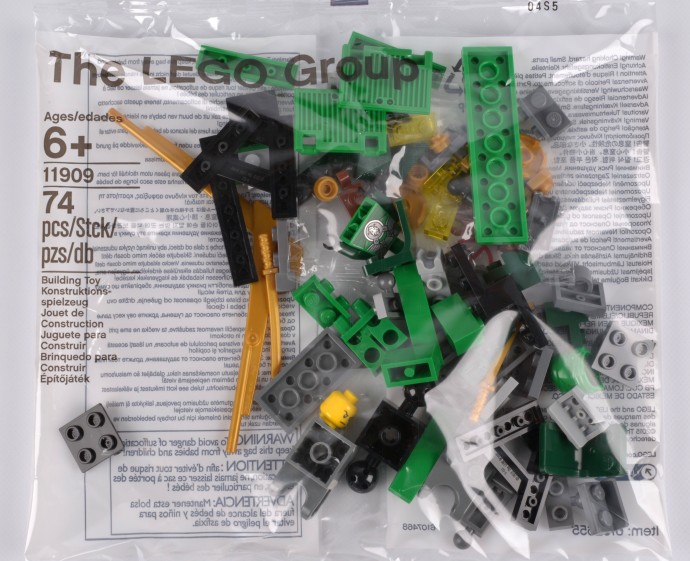 LEGO Produktset 11909-1 - Ninjago: Build your own Adventure parts