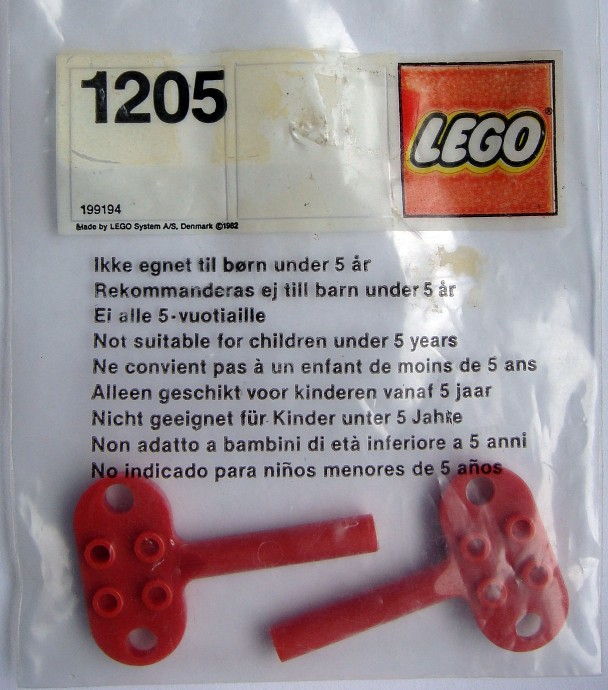 LEGO Produktset 1205-1 - Keys for wind-up motor