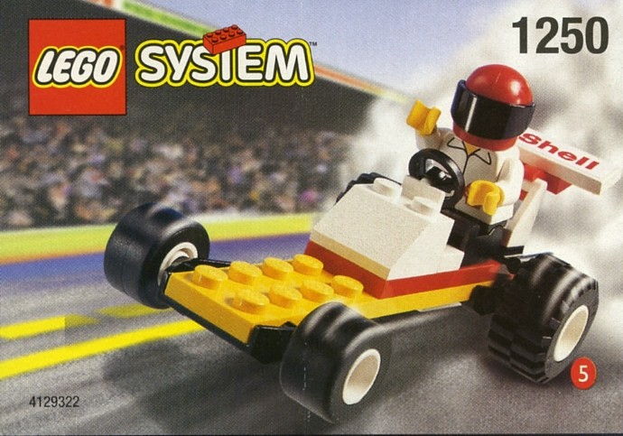 LEGO Produktset 1250-1 - Dragster