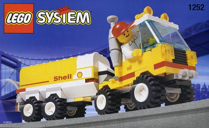 LEGO Produktset 1252-1 -  Shell Tanklastzug 1252