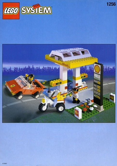 LEGO Produktset 1256-1 - Shell Service Station