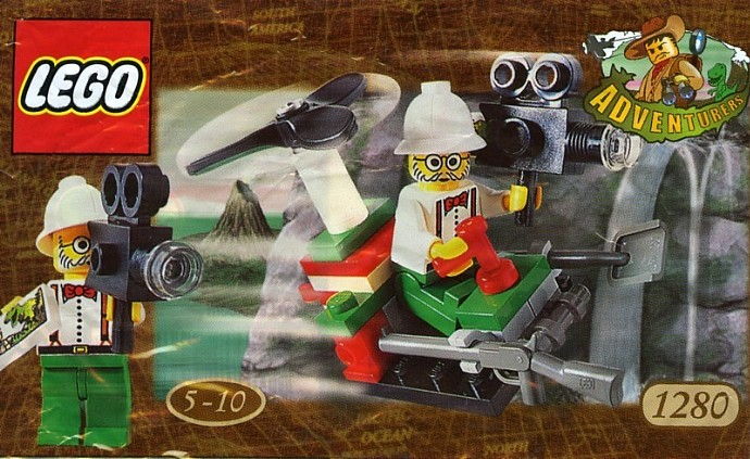 LEGO Produktset 1280-1 - Dr. Kilroys Microcopter