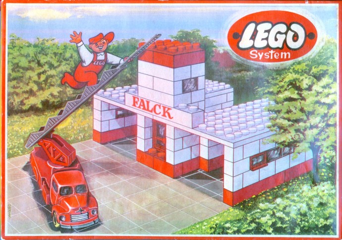 LEGO Produktset 1308-1 - Fire Station