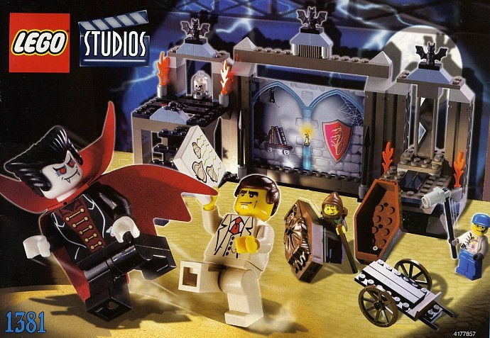 LEGO Produktset 1381-1 -  1381 - Die Gruft des Vampirs, 170 Teile