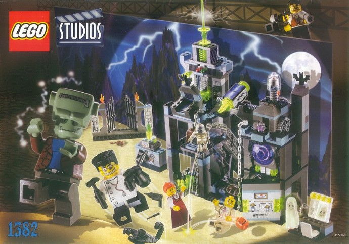LEGO Produktset 1382-1 -  1382 - Die verrückte Gruselfabrik, 492 Teile