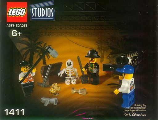 LEGO Produktset 1411-1 - Pirates Treasure Hunt