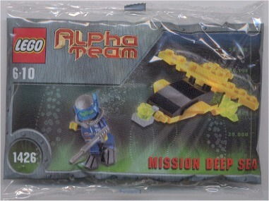 LEGO Produktset 1426-1 - Alpha Team Wing Diver