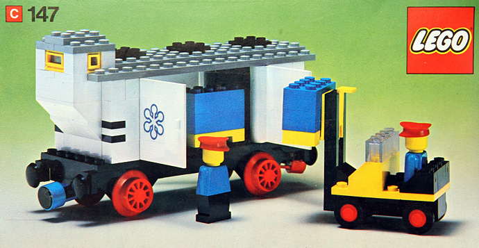 LEGO Produktset 147-1 - Refrigerated Wagon