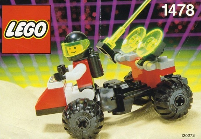 LEGO Produktset 1478-1 - Mobile Satellite Up-Link