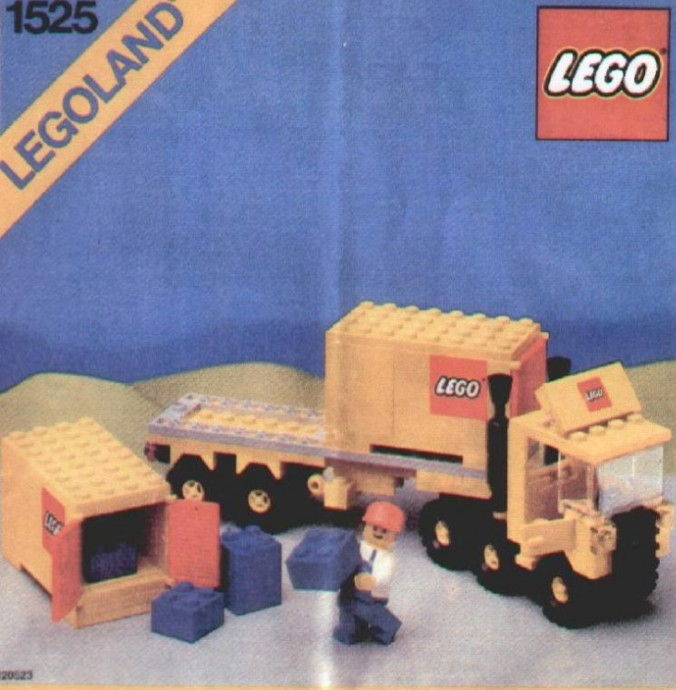 LEGO Produktset 1525-1 - LEGO Container Lorry