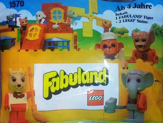 LEGO Produktset 1570-1 - Fabuland Character Polybag